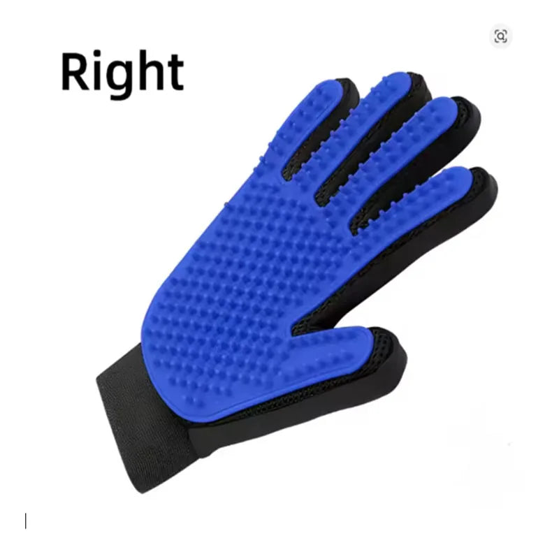 Pet Grooming & Deshedding Glove for Dogs and Cats