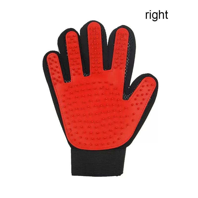 Pet Grooming & Deshedding Glove for Dogs and Cats