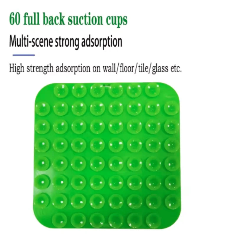 Silicone Pet Lick Mat & Slow Feeder with Suction Cups