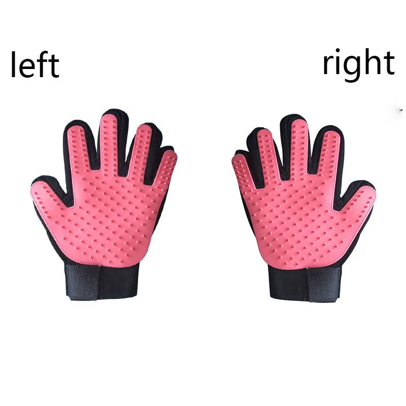 Pet Grooming & Deshedding Glove for Dogs and Cats