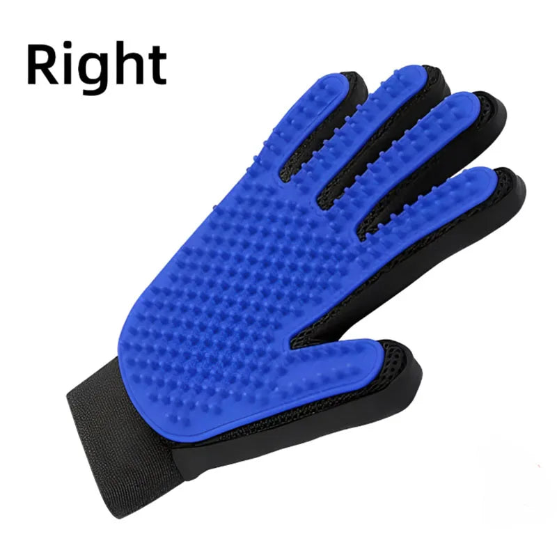 Pet Grooming & Deshedding Glove for Dogs and Cats