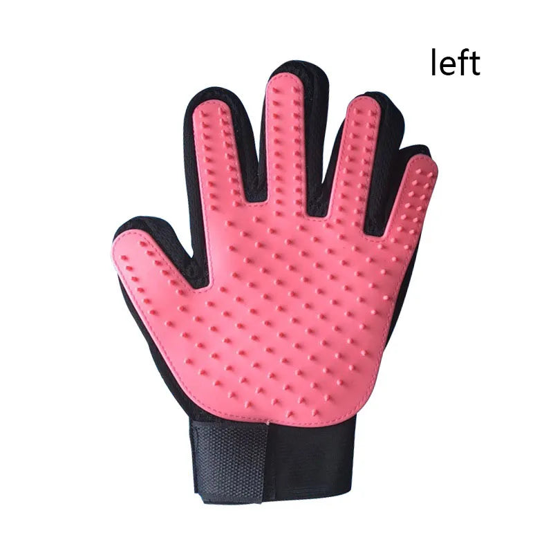 Pet Grooming & Deshedding Glove for Dogs and Cats