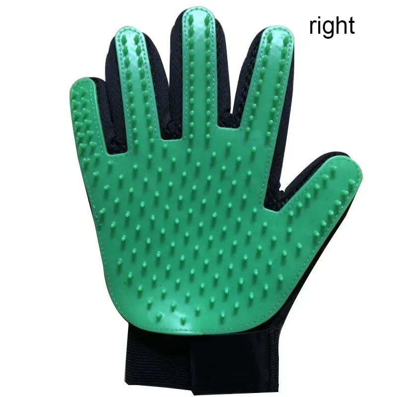 Pet Grooming & Deshedding Glove for Dogs and Cats