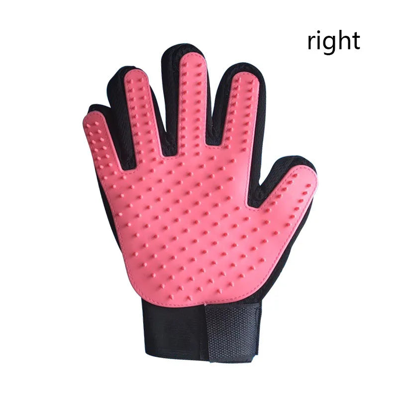 Pet Grooming & Deshedding Glove for Dogs and Cats